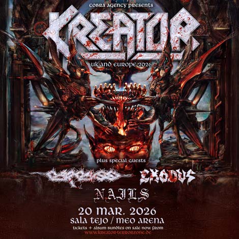 KREATOR - KRUSHERS OF THE WORLD TOUR