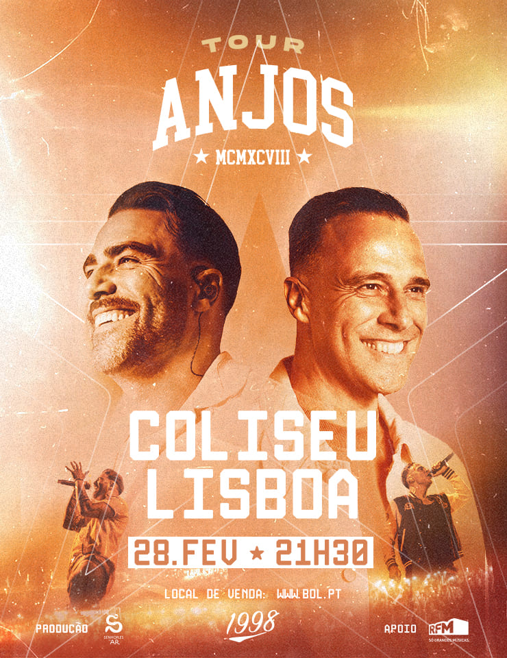ANJOS TOUR MCMXCVIII