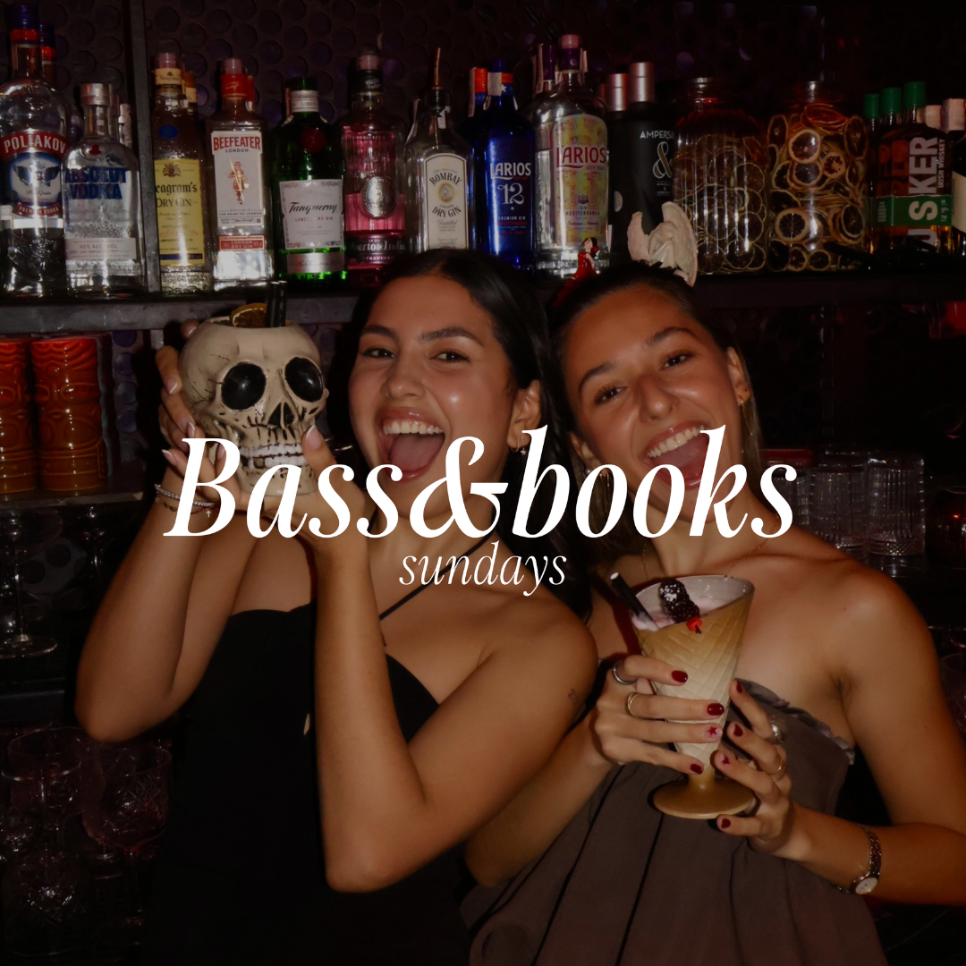 BASS & BOOKS – SUNDAYS