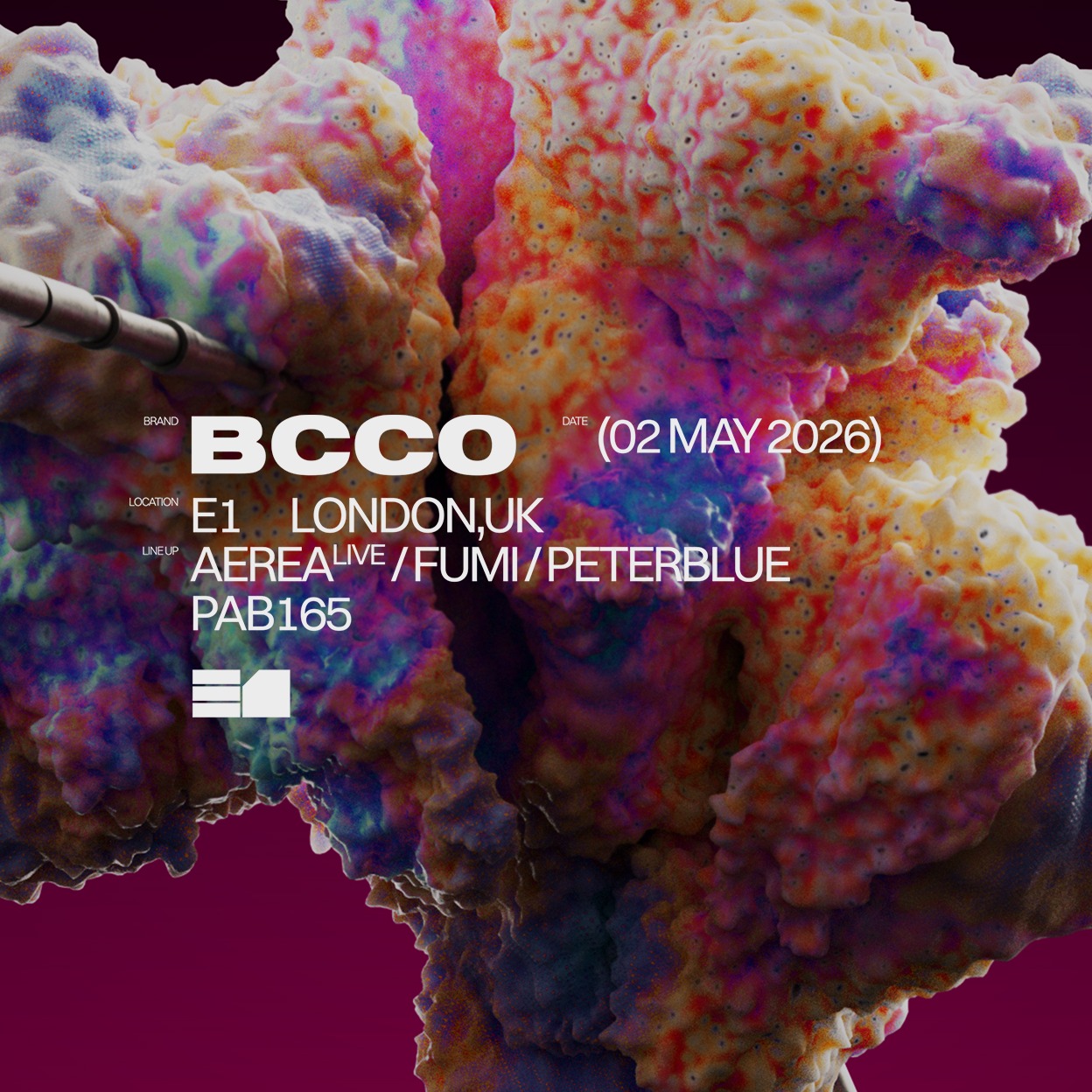 BCCO: AEREA live, FUMI & PETERBLUE