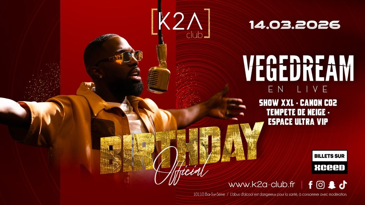 BIRTHDAY OFFICIAL - VEGEDREAM