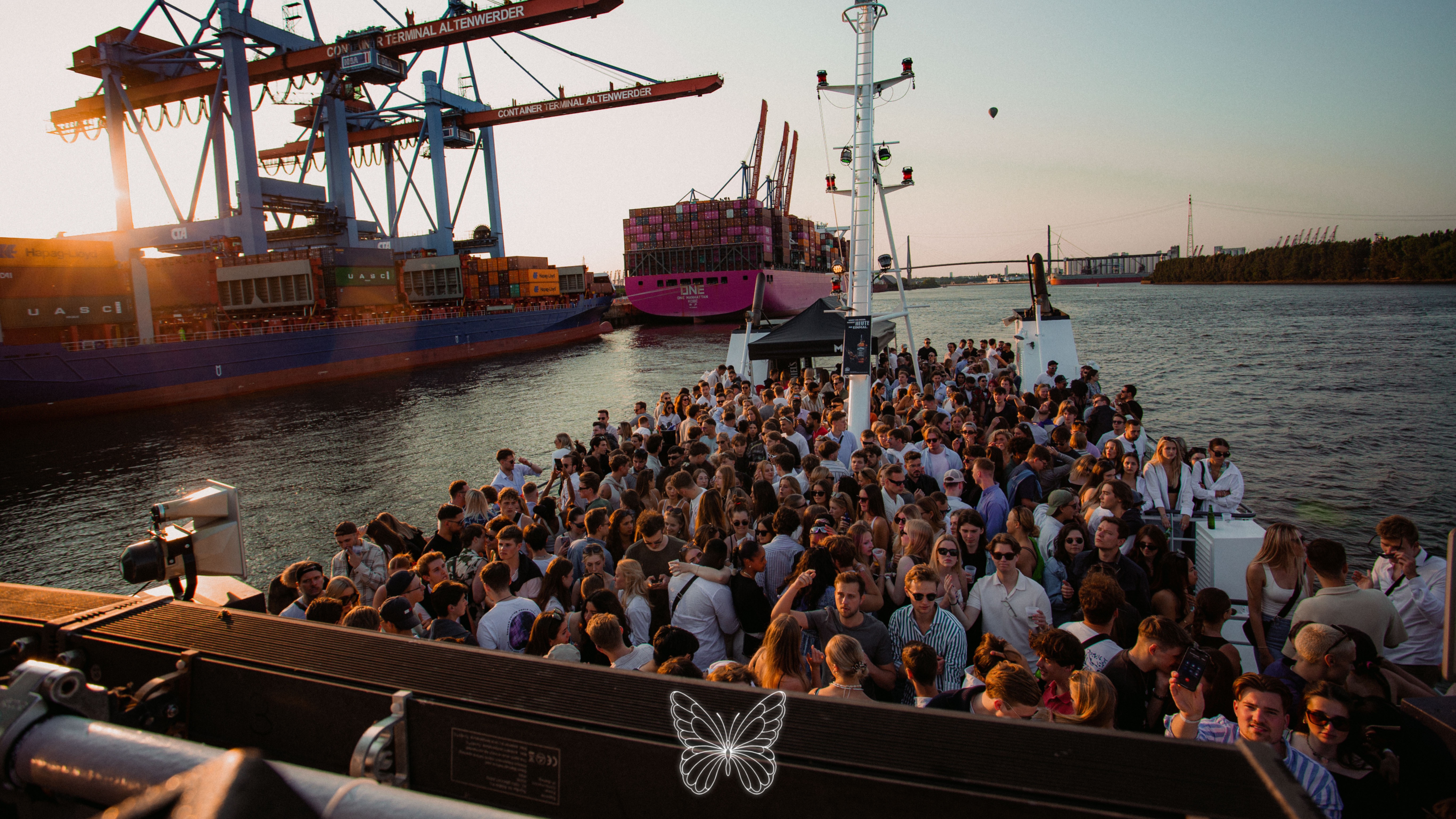 Butterflies on the Boat @MS KOI