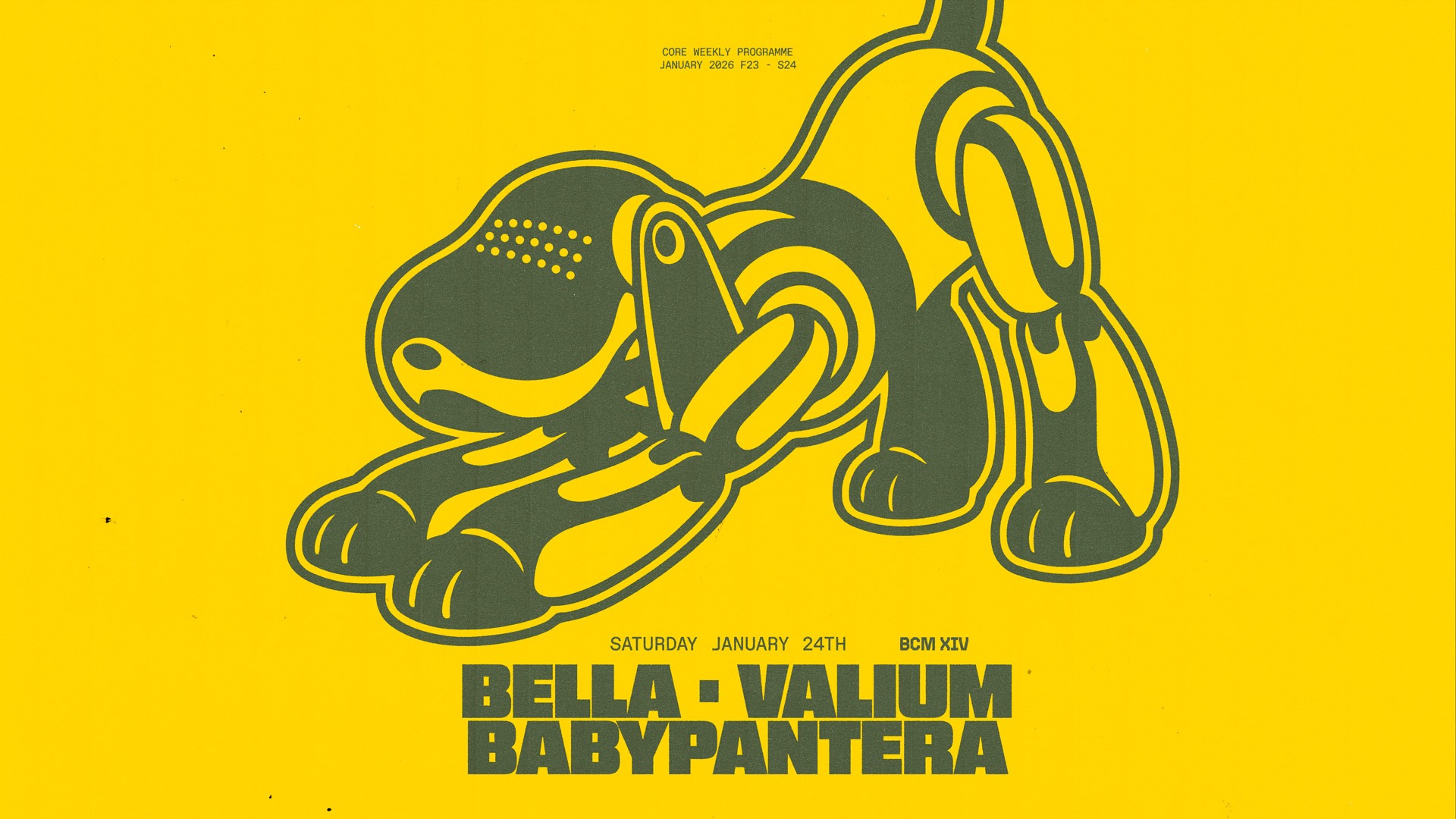 BCM XIV w/ Bella + Valium + Babypantera