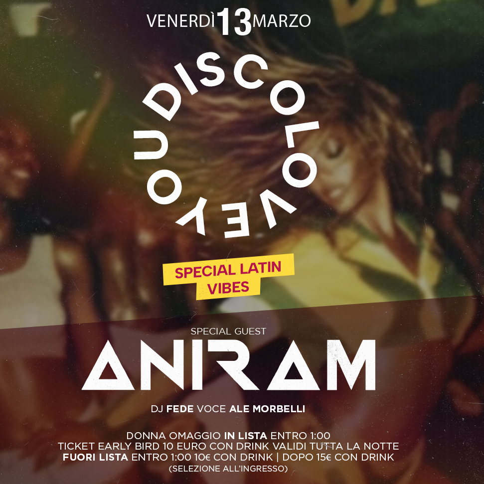 DISCO LOVEYOU w. ANIRAM