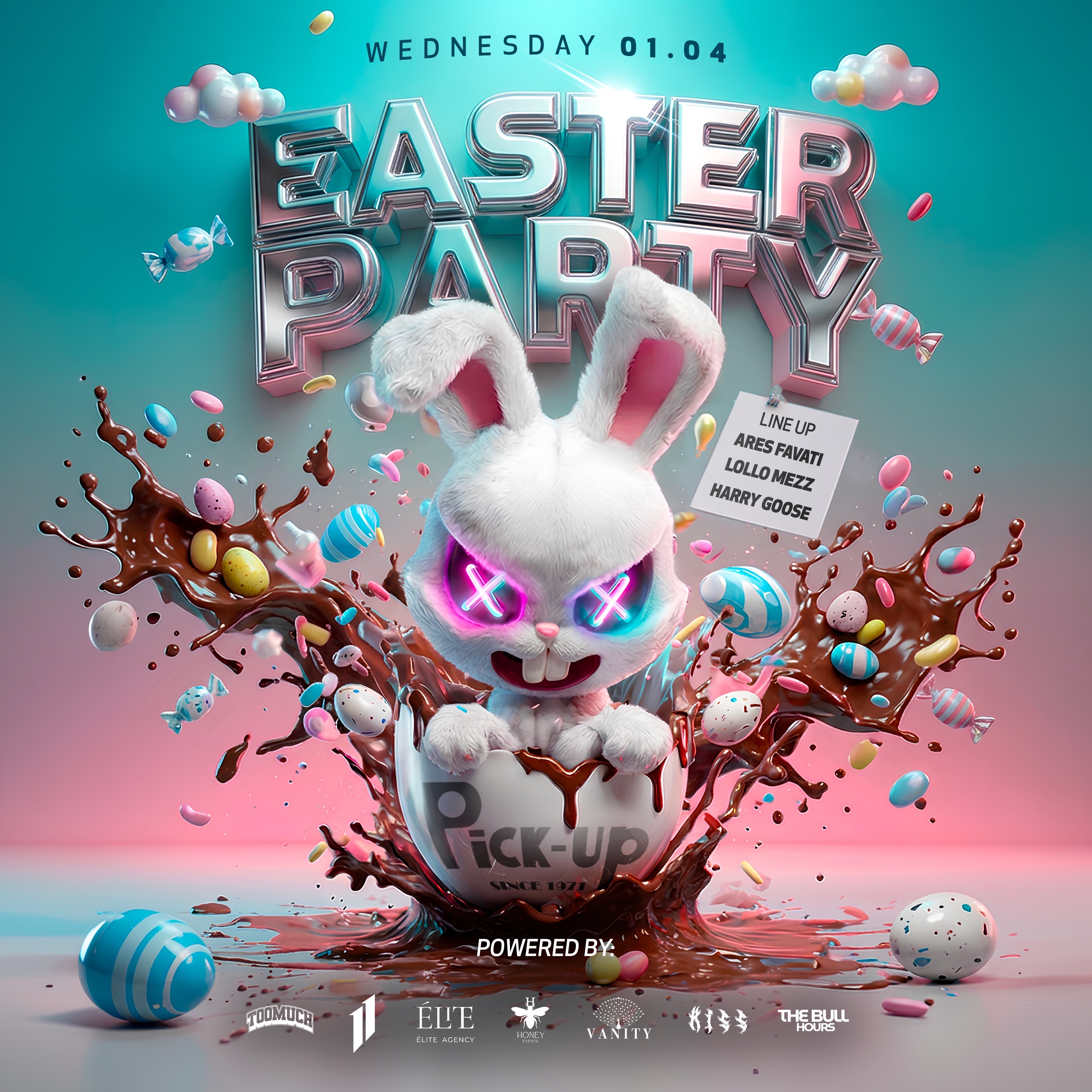 Official cover of the event EASTER PARTY - PICK UP