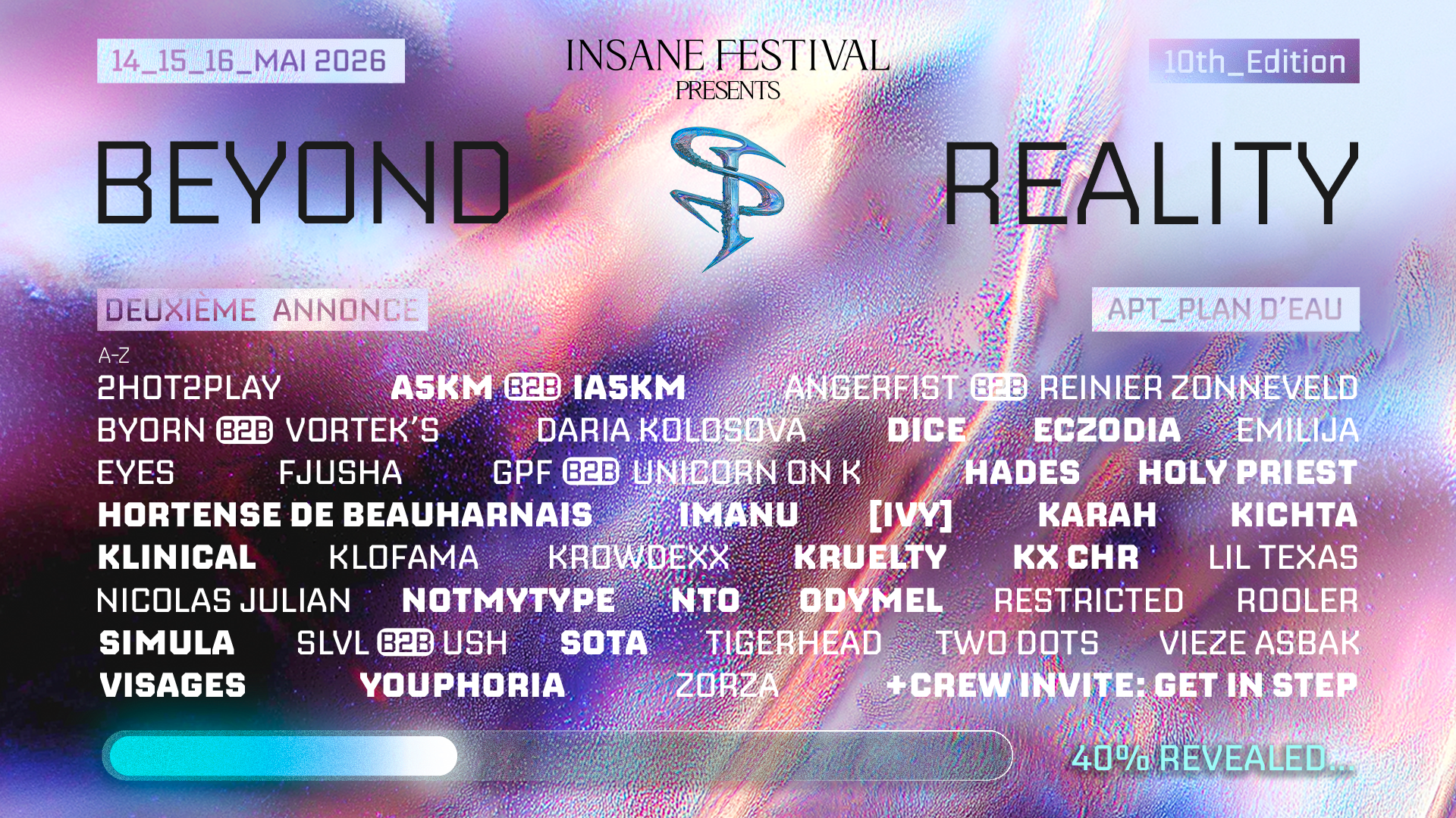 INSANE FESTIVAL 2026 - 10th EDITION