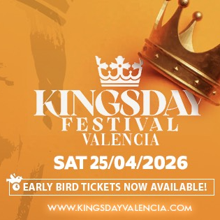 Official cover of the event KINGSDAY FESTIVAL VALENCIA