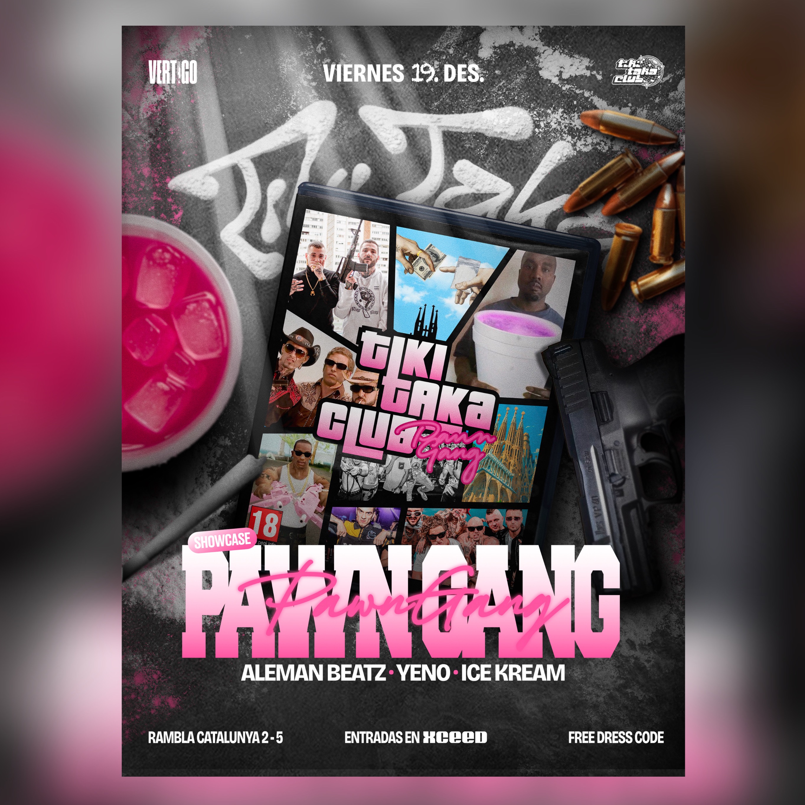 Tikitaka Club w// PAWN GANG 