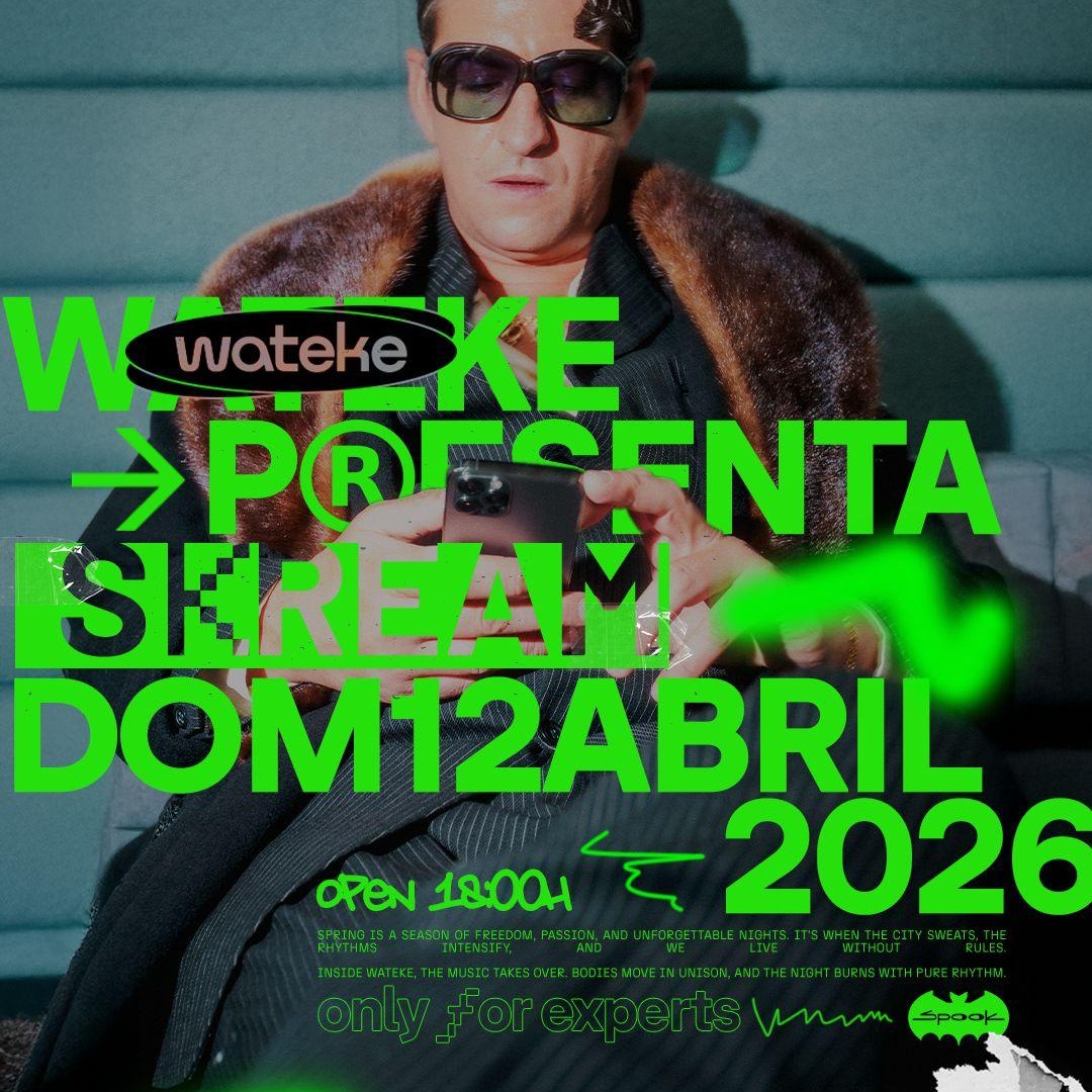 Official cover of the event Wateke en Spook con Skream