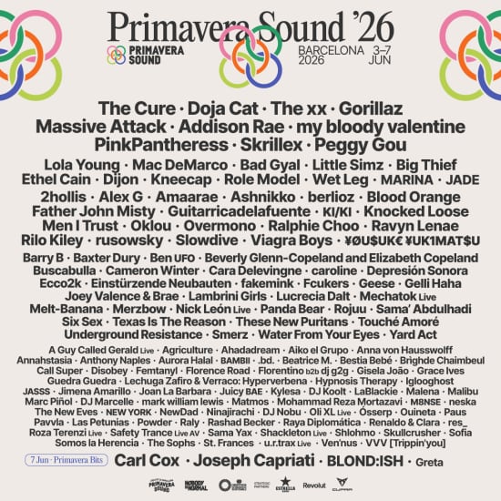 Official cover of the event Primavera Sound 2026 - Barcelona