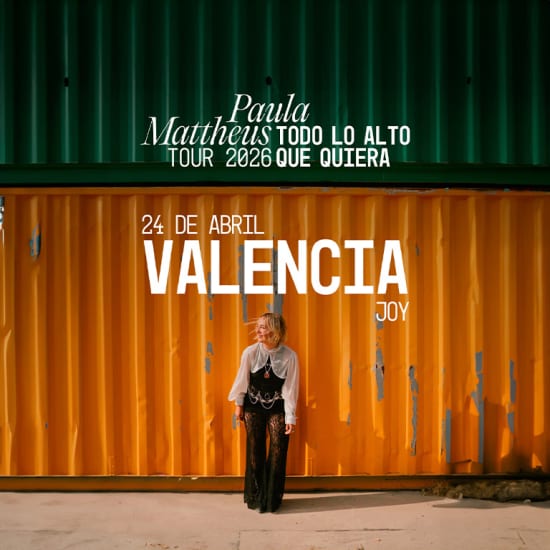 Official cover of the event Gira Paula Mattheus en Valencia