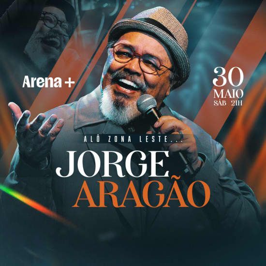 Official cover of the event Show do Jorge Aragão no Arena +