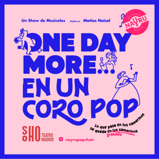 Official cover of the event One Day More… en un coro pop