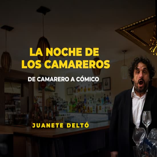Official cover of the event La noche de los camareros en Huertas