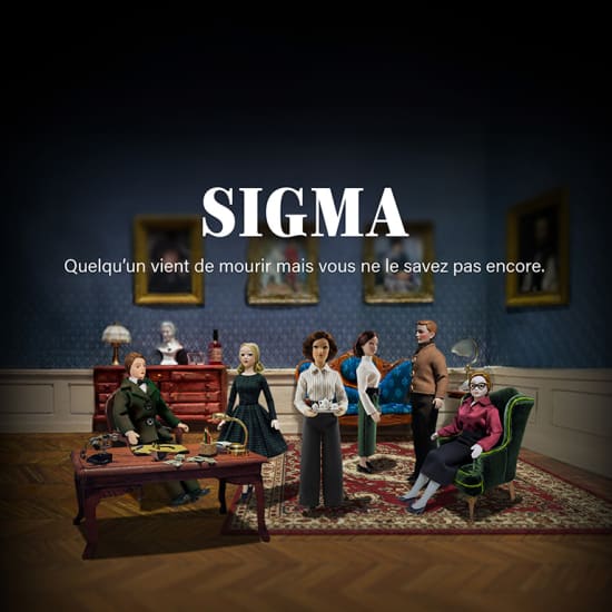 Official cover of the event Sigma, "L'intelligence tue" : une enquête immersive