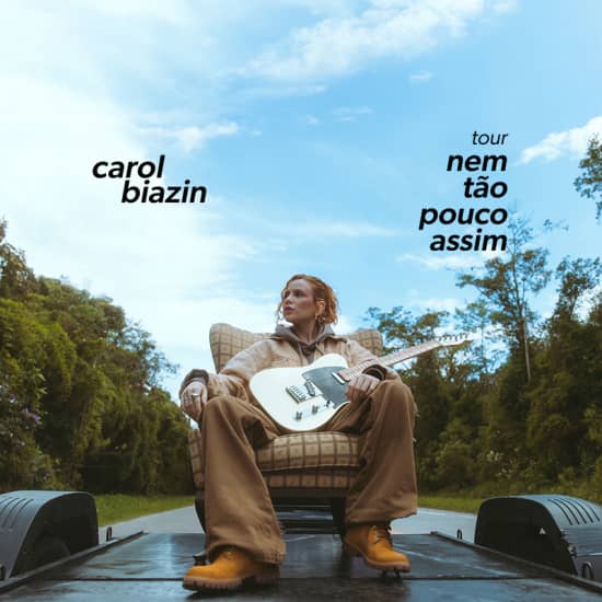 Official cover of the event Carol Biazin - Tour “Nem Tão Pouco Assim” - Florianópolis
