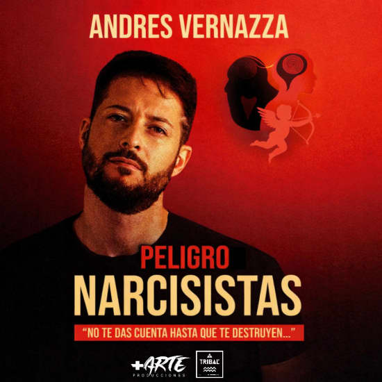 Official cover of the event Andrés Vernazza en Barcelona: "Peligro narcisistas"