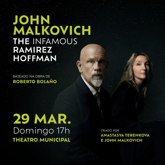 Official cover of the event John Malkovich in The Infamous Ramirez Hoffman