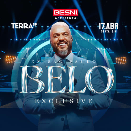 Official cover of the event Besni Apresenta: Show Belo Exclusive no Terra SP