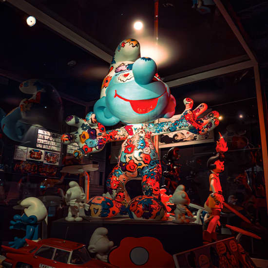 Official cover of the event Brussels Comics Figurines Museum by Moof