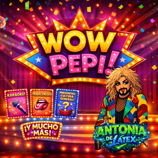 Official cover of the event Wow Pepi en Espacio Hollywood