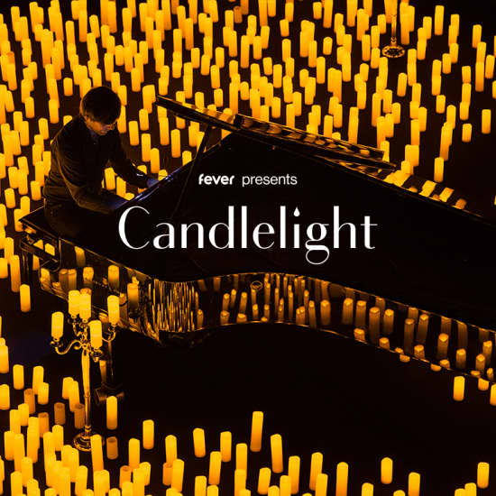 Cartel oficial del evento Candlelight: Tributo a Ludovico Einaudi