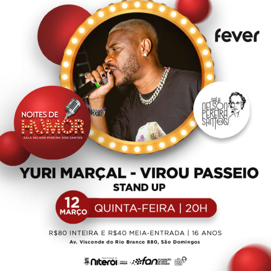 Official cover of the event Yuri Marçal - Virou Passeio