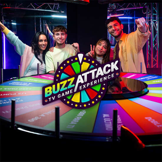 Official cover of the event BuzzAttack: La Experiencia de TV en Vivo - Madrid