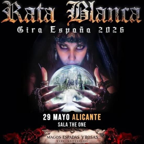 Official cover of the event RATA BLANCA en Alicante (Sala The One)
