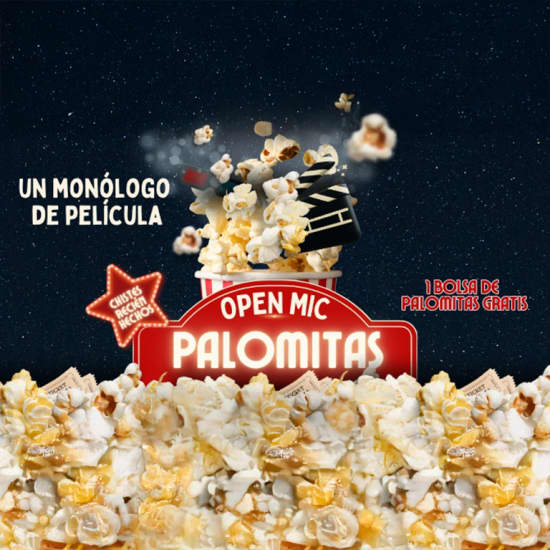 Official cover of the event Palomitas Open Mic