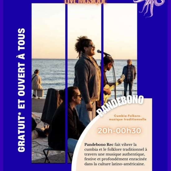 Official cover of the event Concert live PanDeBono - première partie Ouatchi Ouatcha