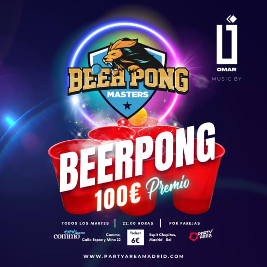 Official cover of the event ¡Gran Torneo de Beerpong en Madrid! 🏆🍺