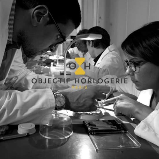 Official cover of the event Cours d'horlogerie : ateliers de démontage et de remontage de mouvement de montres