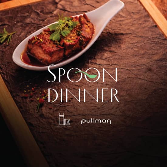 Official cover of the event Spoon Dinner: O sabor começa na colher