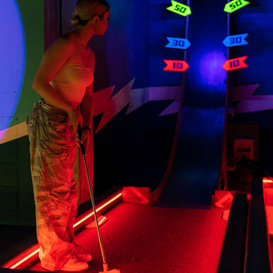 Official cover of the event Arcade Golf - Prison Island