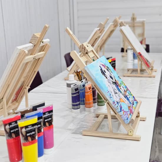 Official cover of the event Malen mit Acrylfarben