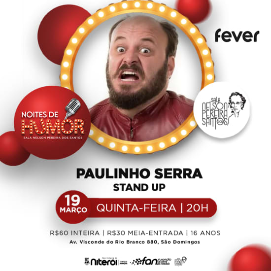 Official cover of the event Paulinho Serra em Pedaços