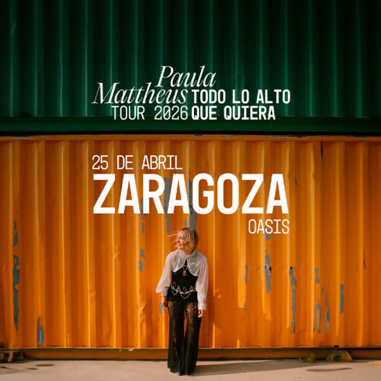 Paula Mattheus en Zaragoza