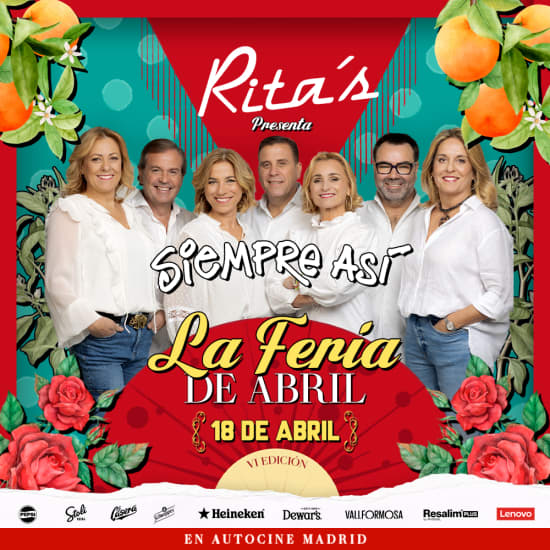 Official cover of the event Feria de abril by Rita's