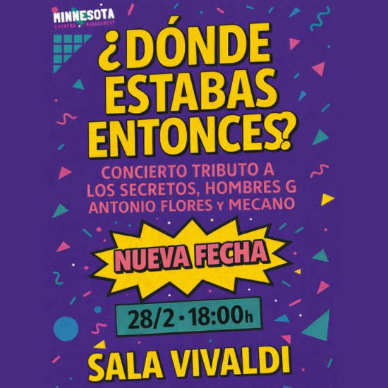 Official cover of the event Dónde estabas entonces