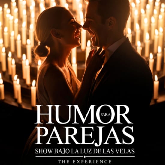 Official cover of the event Humor para parejas bajo la luz de las velas. The experience