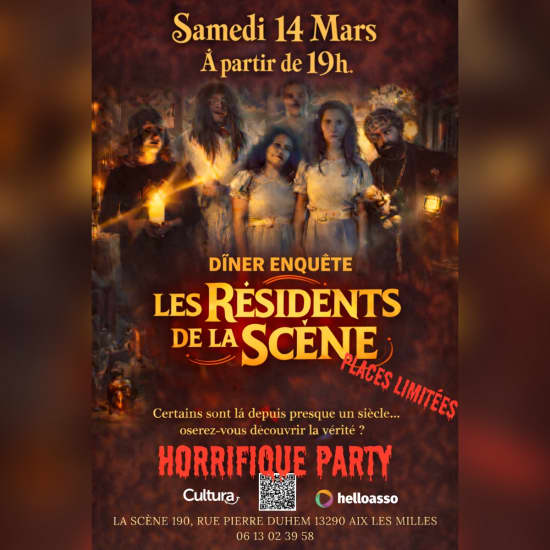 Official cover of the event Les résidents de la Scène