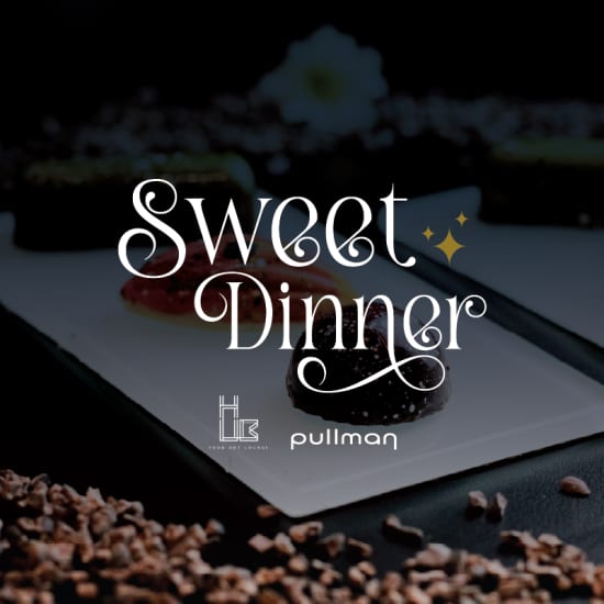 Official cover of the event Sweet Dinner: Uma Experiência de Sobremesas em 5 Tempos
