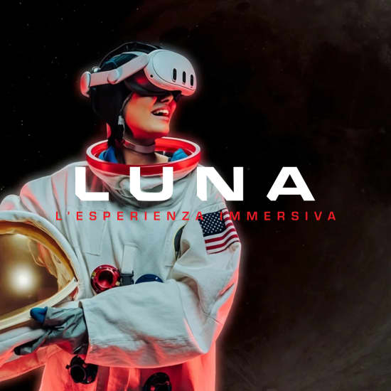 Official cover of the event LUNA: A Journey to the Moon – un’esperienza immersiva in realtà virtuale a Roma