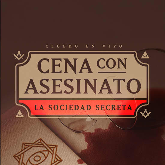 Official cover of the event Cena + Cluedo en vivo: la Sociedad Secreta