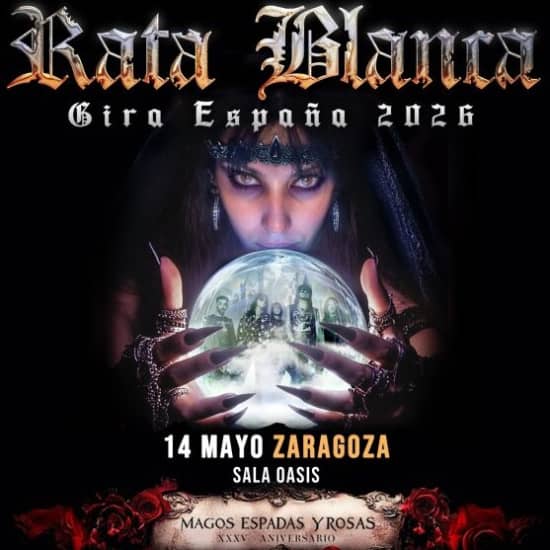 Official cover of the event RATA BLANCA en Zaragoza (Sala Oasis)
