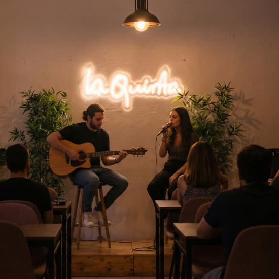 Official cover of the event Broadway Acoustic Night en La Quinta