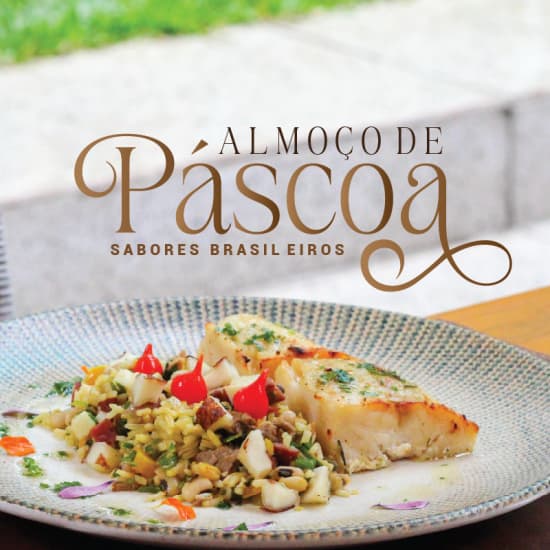 Official cover of the event Almoço de Páscoa: Sabores Brasileiros