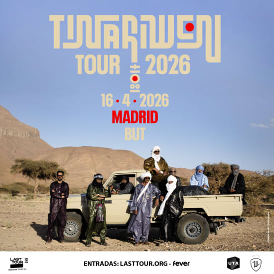 Official cover of the event Tinariwen en Sala But, Madrid 2026