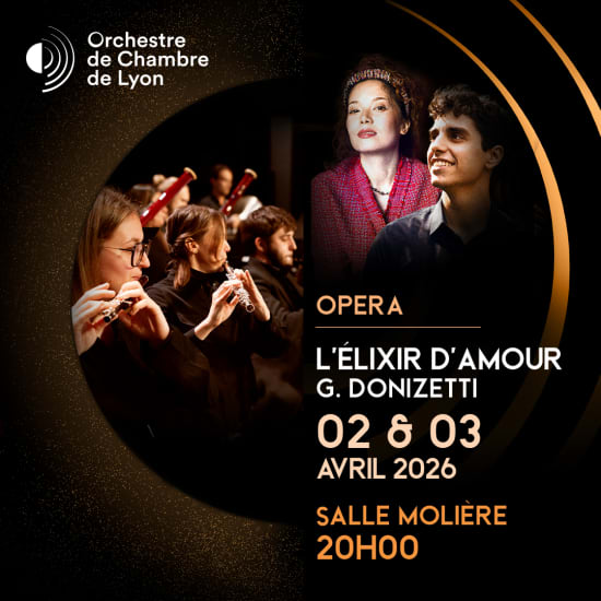 Official cover of the event Opéra – L’élixir d’amour – G. Donizetti
